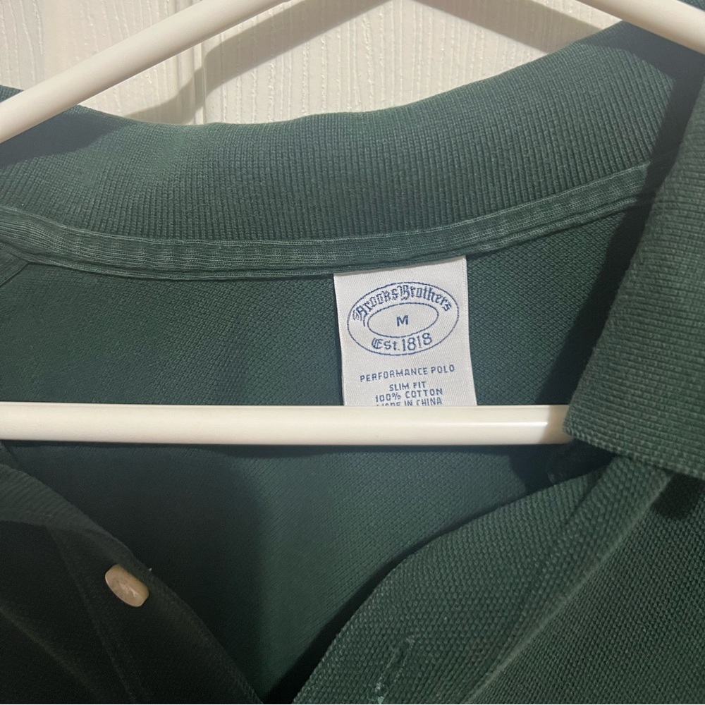 Brooks Brooks Green Polo